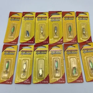 (12 Packs) Johnson Splinter Fishing Spoons Lot 1/12oz VARIOUS COLORS! FAST SHIP! - Picture 1 of 10
