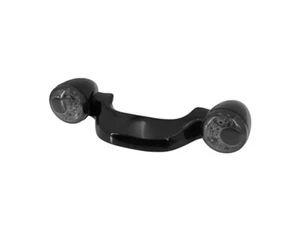 For Harley Road and Street Glide Gloss Black LED Rear Turn Stop Tail Light Unit - Picture 1 of 10