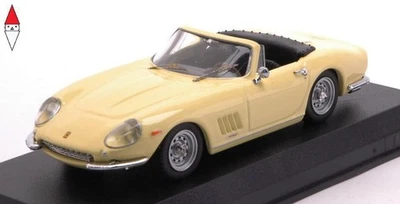 1/43 BEST MODEL FERRARI 275 GTB/4 NART SPIDER 1967 YELLOW - Immagine 1 di 3