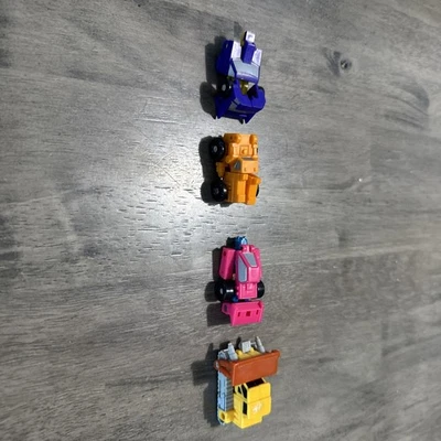 Vintage G1 Transformers Lot of 4 1980s Minibots Gobots Hasbro Takara Bandai - Image 1 of 4