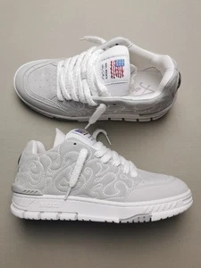 AXEL ARIGATO x KENNY SCHARF Mens Size UK 8 Area Sneakers (BNIB) Grey White - Picture 1 of 20