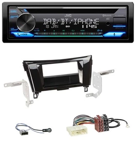 JVC Bluetooth MP3 USB DAB CD Autoradio für Nissan X-Trail 2014-2022 Klavierlack - Bild 1 von 9