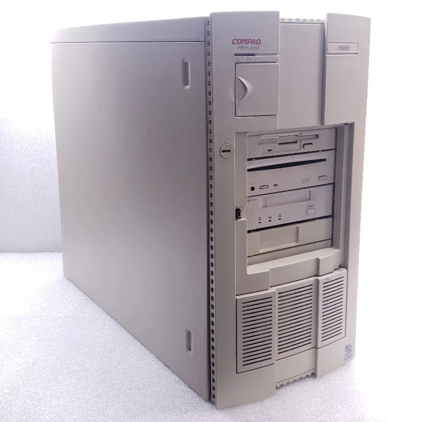 Compaq Proliant 1600 Vintage Tower W/ Pentium II- [No OS No HDD] #99 - Image 1 of 4