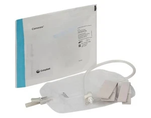 (5) Conveen Security+ Urinary Leg Bag Anti-Reflux Valve 800 mL Polyethylene 5174 - Picture 1 of 1