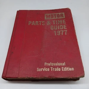 1977 Motor Parts & Time Guide Professional Service Trade Edition - Bild 1 von 3