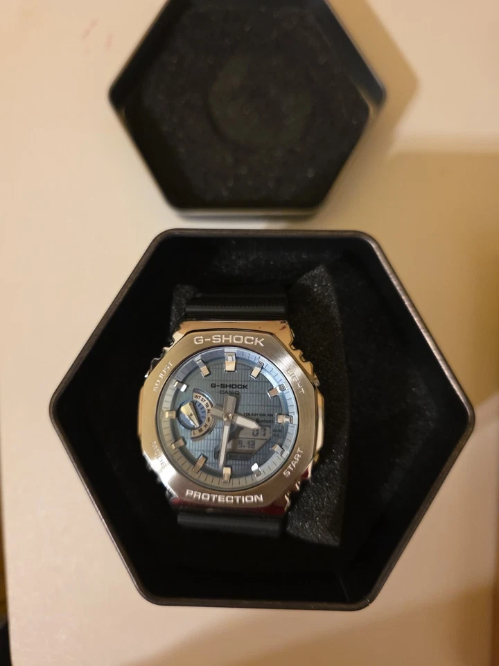 Casio G-Shock esfera azul solar para hombre Foto 1 de 1