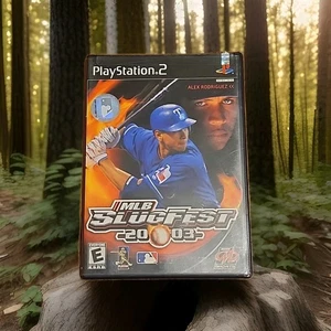 MLB SlugFest 2003 PS2 (Sony PlayStation 2 2002) CIB testato funziona benissimo  - Foto 1 di 4