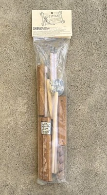 Stitcher's Delight E-Z Stitch Needlework Scroll Frames Oak 14 Sizes Embroidery - Image 1 of 4