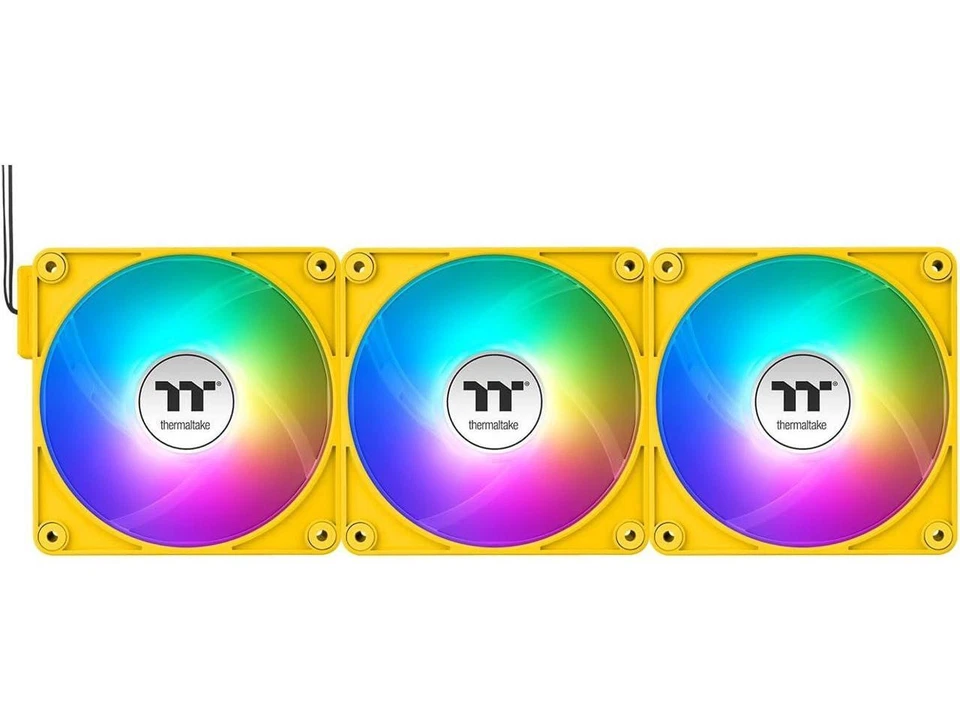 Thermaltake CT140 EX Reverse ARGB Sync PC Cooling Fan 3 Pack, 500~1800 RPM, 5V - Image 1 of 4