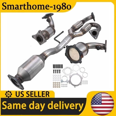 For Nissan Murano 3.5L 2003 2004 2005 2006 2007 LH + RH Catalytic Converter Set Foto 1 de 4
