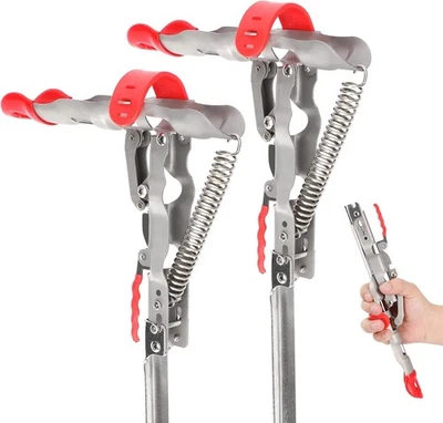 Vara de pesca automática mola suporte de pesca cor é vermelho  - Imagem 1 de 4