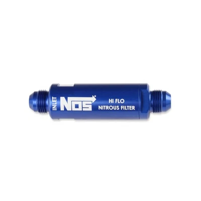 NOS 15557NOS In-Line Hi-Flow NOS Filter, 6AN - Blue - Image 1 of 4