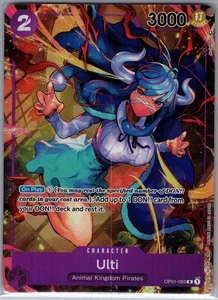 Ulti OP01-093 R Alternate Art - One Piece Card Game - NM - Picture 1 of 2