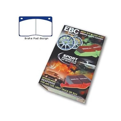EBC Brake Pads Yellowstuff 4000 Series Front Jaguar XJS XJ6 XJ12 Set - Image 1 of 2