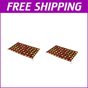 Herrliches 54-teiliges Marzipan Obst Sortiment - Ideale 25 Unzen Geschenkbox (2er Pack) - Bild 1 von 2