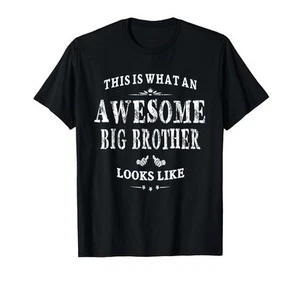 This Is What An Awesome Big Brother Looks Like T-shirt T-Shirt - Picture 1 of 2