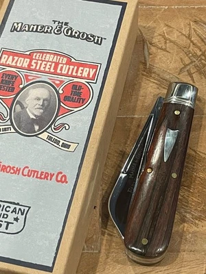 Great Eastern Cutlery GEC 86  Maher & Grosh Farmer's Favorite Cocobolo Knife - Image 1 of 4
