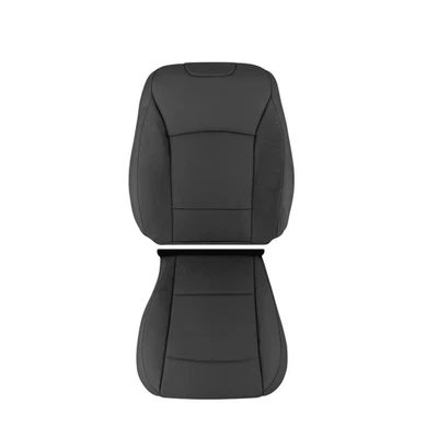 Juego de fundas de asiento negras de cuero sintético para Subaru Outback 2015-2017 Foto 1 de 4