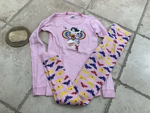 HANNA ANDERSSON Pink Wonder Woman Organic Long pajamas, Size 160 (14) - Picture 1 of 10