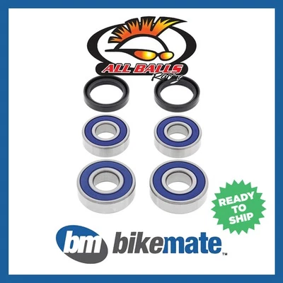 Kit de sellos de cojinetes de rueda traseros para BMW F 650 GS - R13 Single 2003 2004 2005 Foto 1 de 2