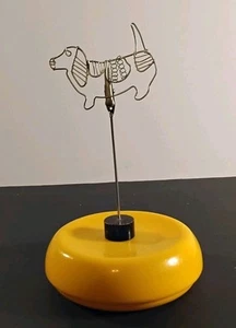Vintage Magnetic Base Holder 'Grabbit' Pins Needles 1980 With Dog Recipe Holder - Picture 1 of 7