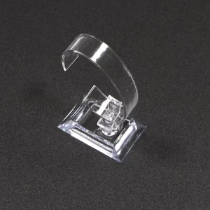 MK New Clear Acrylic C Type Watch Bracelet Jewelry Display Stand for Retail Shop - Picture 1 of 3
