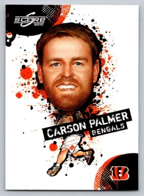 2010 Score #8 Carson Palmer NFL Players - Image 1 of 2