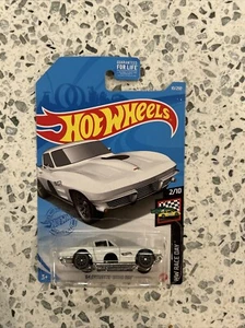 Hot Wheels ‘64 Corvette Sting Ray 10/250 2/10 HW Race Day New Sealed Mattel - Picture 1 of 9