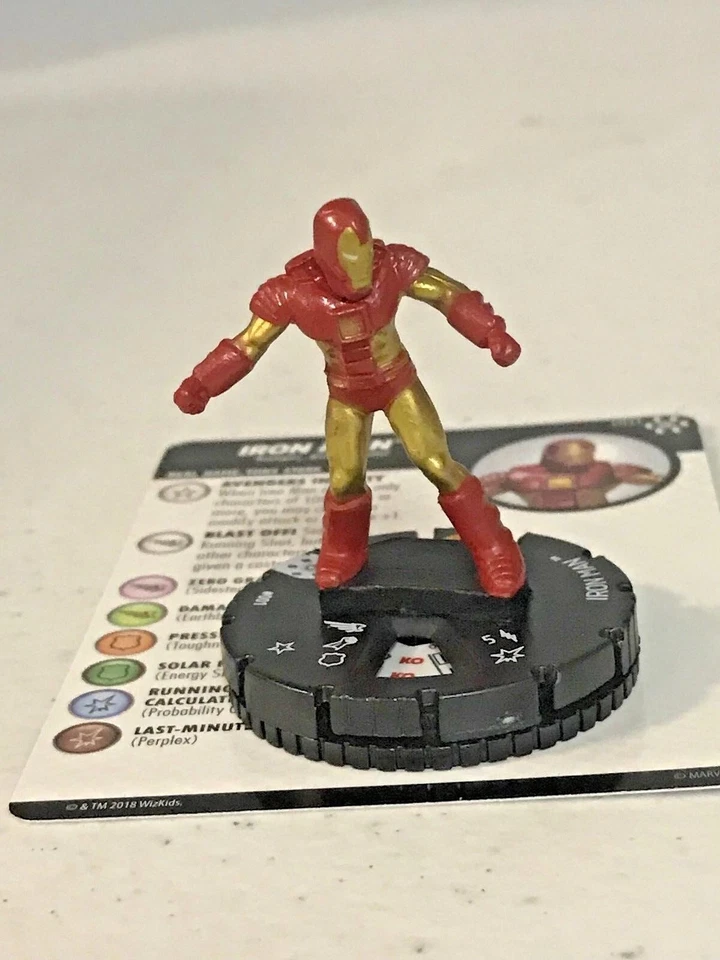 Marvel Heroclix Avengers Infinity 001 Iron Man  Foto 1 de 1