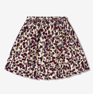 Bonpoint Girls Suzon Cotton Skirt Ivory/ Multicolour Corduroy size 12 14 $221 - Picture 1 of 4
