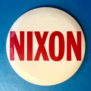 "Pinback de la campaña electoral presidencial ""Nixon"" 1968/Feeley y Wheeler/4" - Imagen 1 de 2