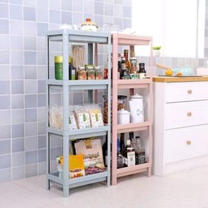 Kitchen Storage Basket Rack Fruit Vegetable Food Hollow Holder Shelf 3/4 Tiers - Picture 1 of 26