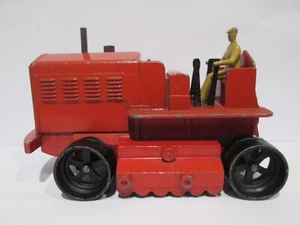 Vintage Dinky Supertoys Meccano Red Heavy Tractor Diecast Toy - Picture 1 of 11