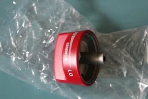 WOLF 822274 RED BURNER SELECTOR KNOB HI LO SIMMER METAL + PLASTIC NEW NO BOX - Picture 1 of 5