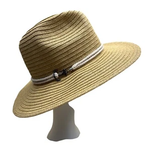 Panama Jack Naturstroh Sonnenhut mit Seil Akzent & Ankerdetail für Damen - Bild 1 von 8