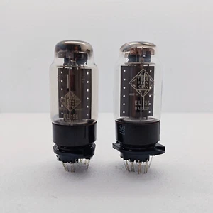 EL156 Telefunken Alemania Ulm OO getter, par emparejado (con dos enchufes), probado - Imagen 1 de 7