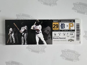 2013 Detroit Tigers at Pittsburgh Pirates Ticket 29.05.13 Cabrera Home Run - Bild 1 von 1