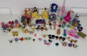 Mixed Figurines Lot: Disney, My Little Pony, Mini MixieQ’s, Teenie Genies, Etc. - Picture 1 of 9