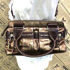 See By Chloe Shoulder Bag Handbag Leather Brown women's Used JPN