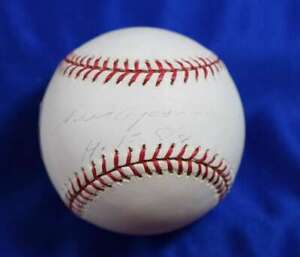 Luis Aparicio HOF 84 PSA DNA Coa Autograph Major League OML Signed Baseball