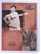 2004 Donruss Classics Legendary Leather Ted Williams #D78/100 #LL-5