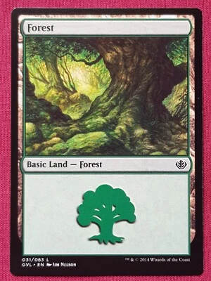 Magic The Gathering DUEL DECKS ANTHOLOGY GARRUK VS LILIANA FOREST 31 card MTG - Image 1 of 2