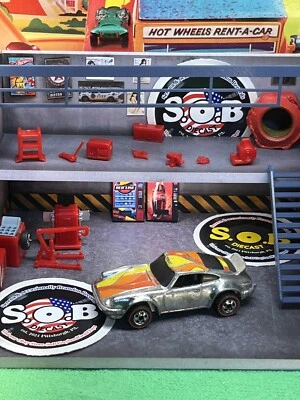 Hot Wheels Redlines 1974 Porsche P-911 1:64 Chrome Diecast EX Condition - Image 1 of 4