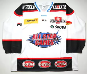 SWISS ALL STARS GAMES 2004 ICE HOCKEY JERSEY SHIRT TRIKOT OCHSNER VINTAGE MEN XL - Bild 1 von 10
