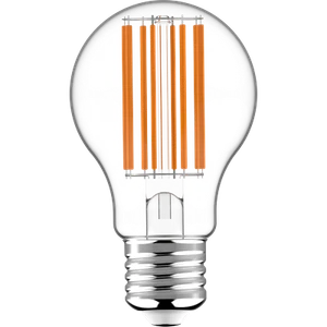 LED Birne Leuchtmittel Glühbirne E27 3,8W warmweiß Klar A60 - 50000h Haltbarkeit - Bild 1 von 3
