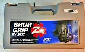 SCC SZ335 Shur Grip Super Z Passenger Car Tire Traction Snow Mud Chains NEW - Picture 1 of 5