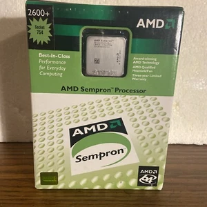 AMD Sempron 2600+ 1600 MHz 128KB Cache Socket 754 64Bit Processor - Picture 1 of 5