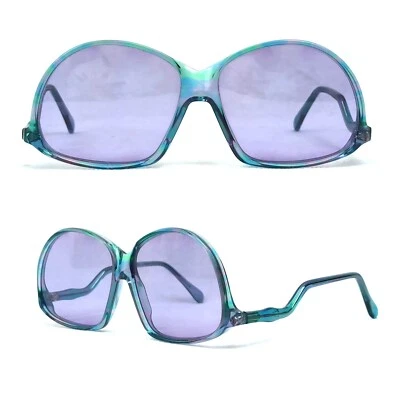 1980s Cazal Sunglasses Vintage mod 102 Hip Hop Style Unused Germany w/Case Hippy - Image 1 of 4