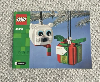 40494 LEGO Navidad Oso Polar y Paquete de Regalo Manual, 2021, Retirado Foto 1 de 2