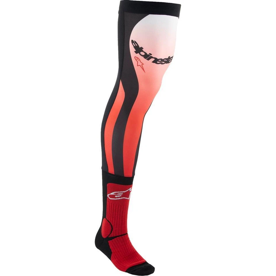 Alpinestars Rodilleras Moto Moto Moto Motocicleta Moto Calcetines Rojo/Blanco Foto 1 de 1